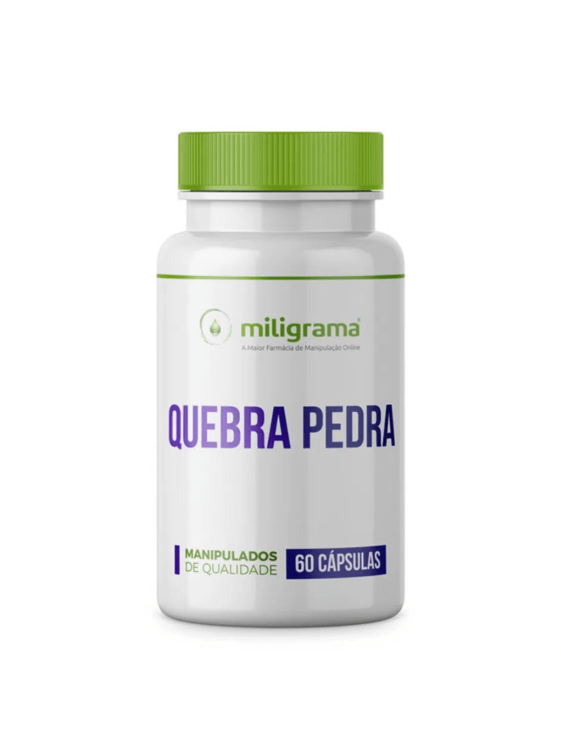 Quebra Pedra 500mg 60 Cápsulas