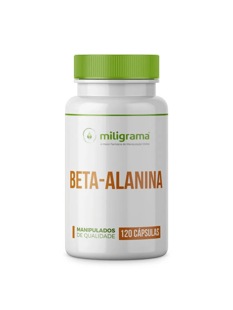 Beta-alanina 500mg 120 Cápsulas
