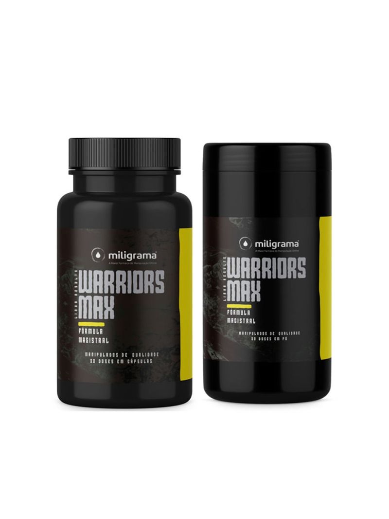 Warriors Max 30 doses - Linha Results