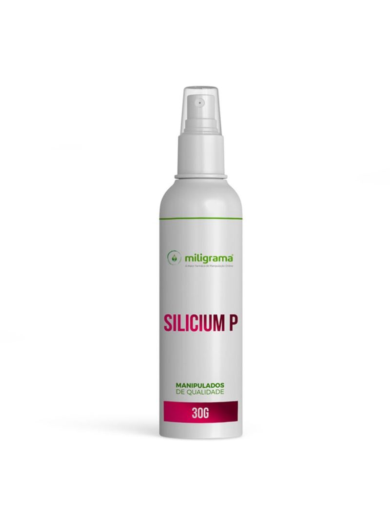 SILICIUM P 30g Cimento Dérmico Máxima Hidratação e Produção de Colágeno