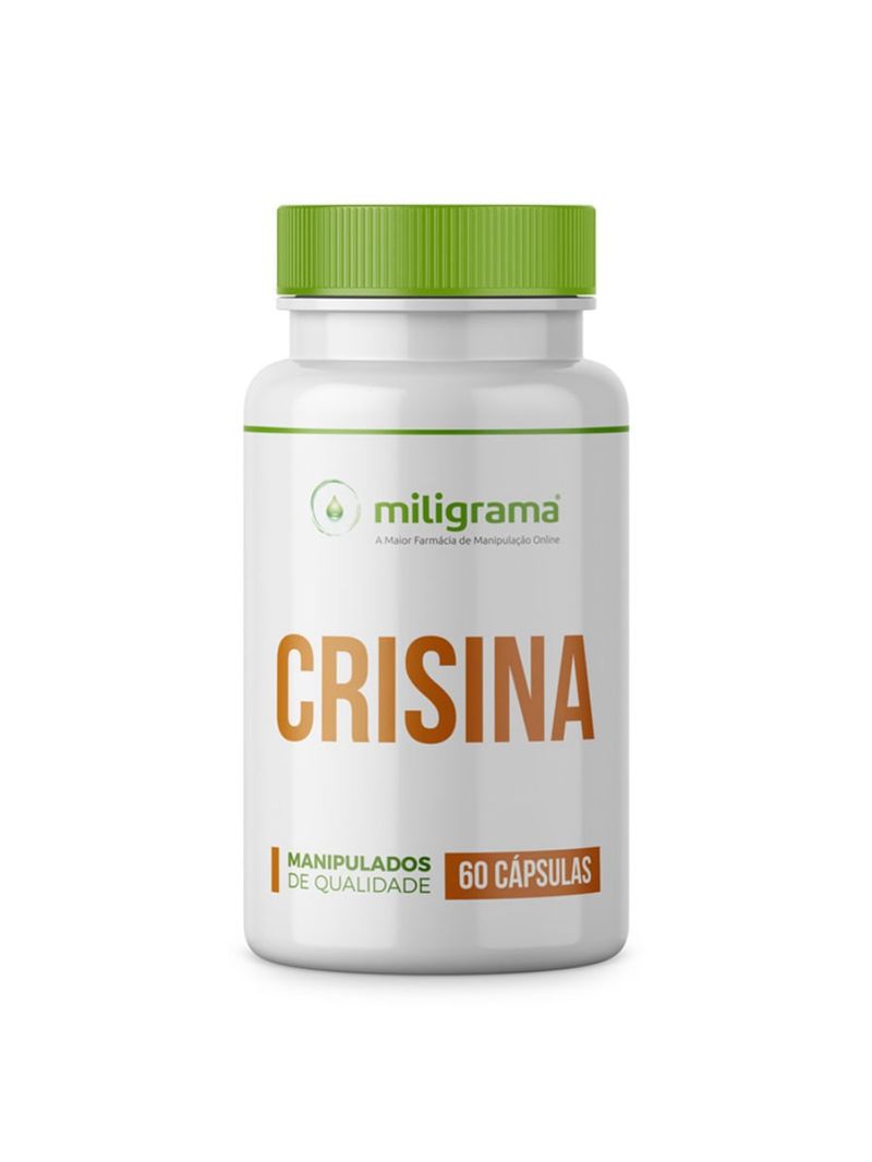 Crisina 500mg 60 Cápsulas - Miligrama