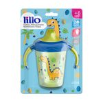 Copo de Transição Antivazamento Magia 207ml Azul Lillo