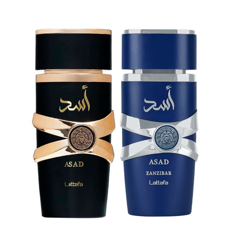 Kit Perfume Asad 5th Anniversary 2x100ml EDP Lattafa - FARMALIFE