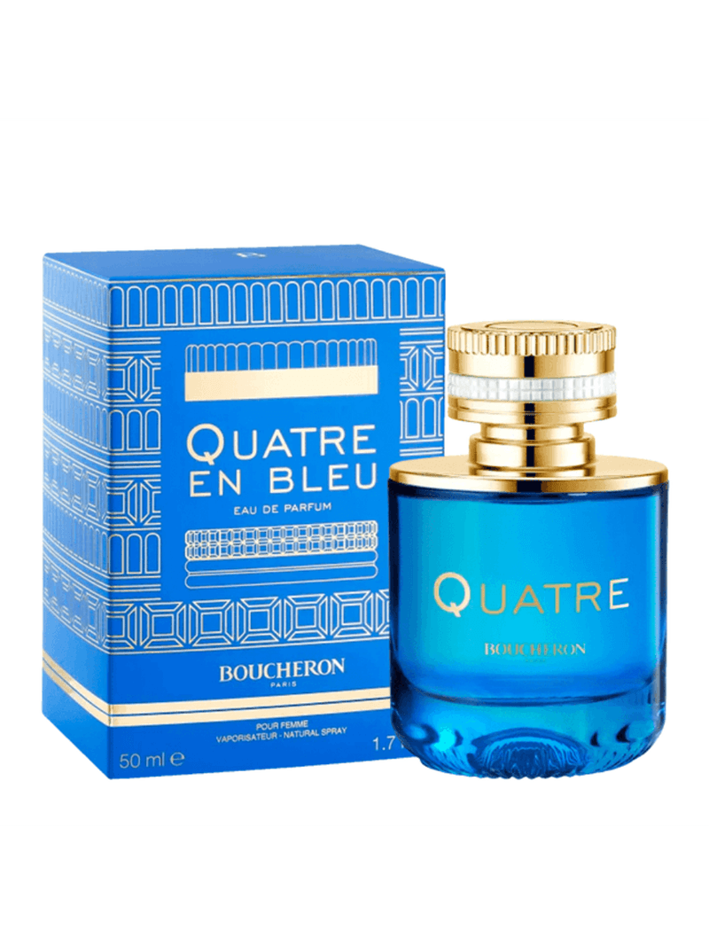 Perfume Feminino Boucheron Quatre En Bleu Eau de Parfum Floral Amadeirado Spray