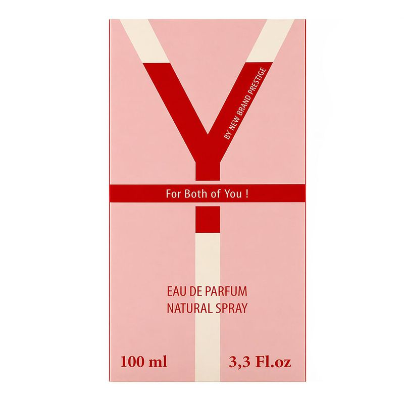 Perfume Unissex New Brand Prestige Y For Both of You Eau de Parfum 100ml