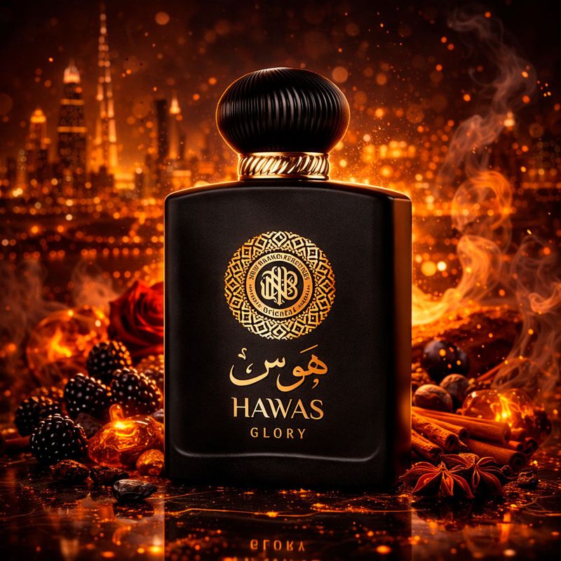 Perfume Unissex New Brand Hawas Glory Eau de Parfum 100ml