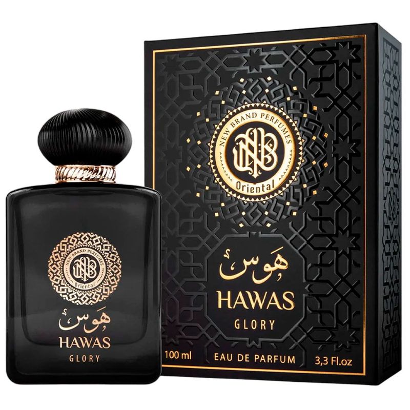 Perfume Unissex New Brand Hawas Glory Eau de Parfum 100ml