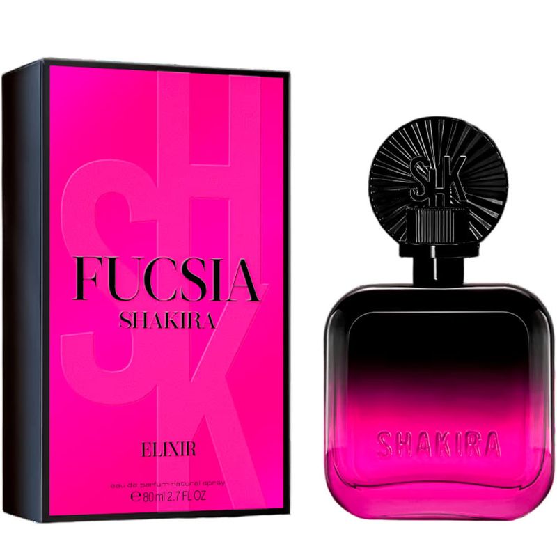 Shakira Fucsia Elixir Eau de Parfum - Perfume Feminino 80ml