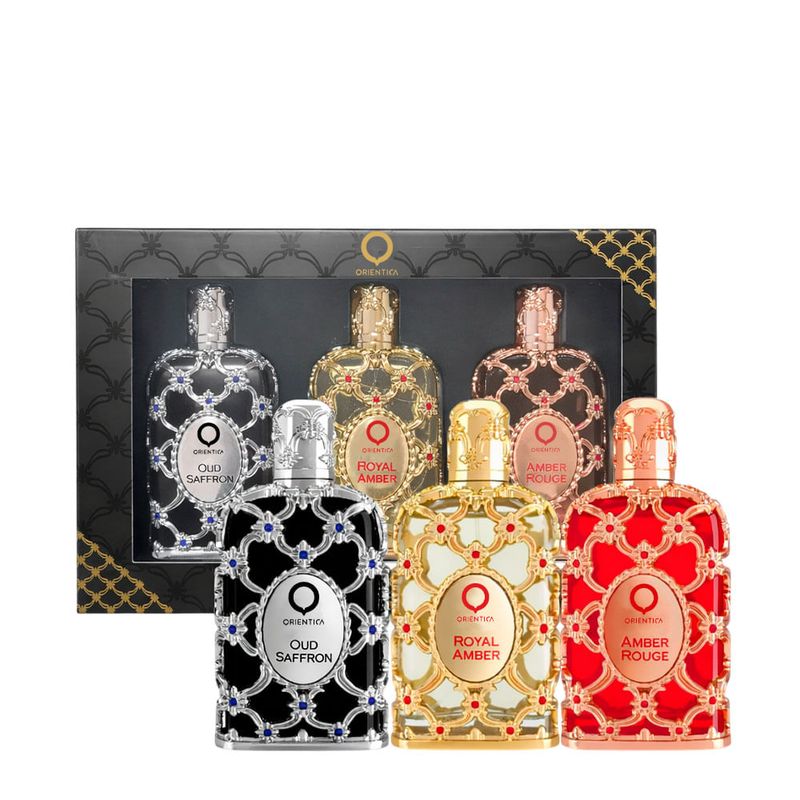 Kit Perfume Orientica Luxury Collection Unissex Eau de Parfum 3x30ml