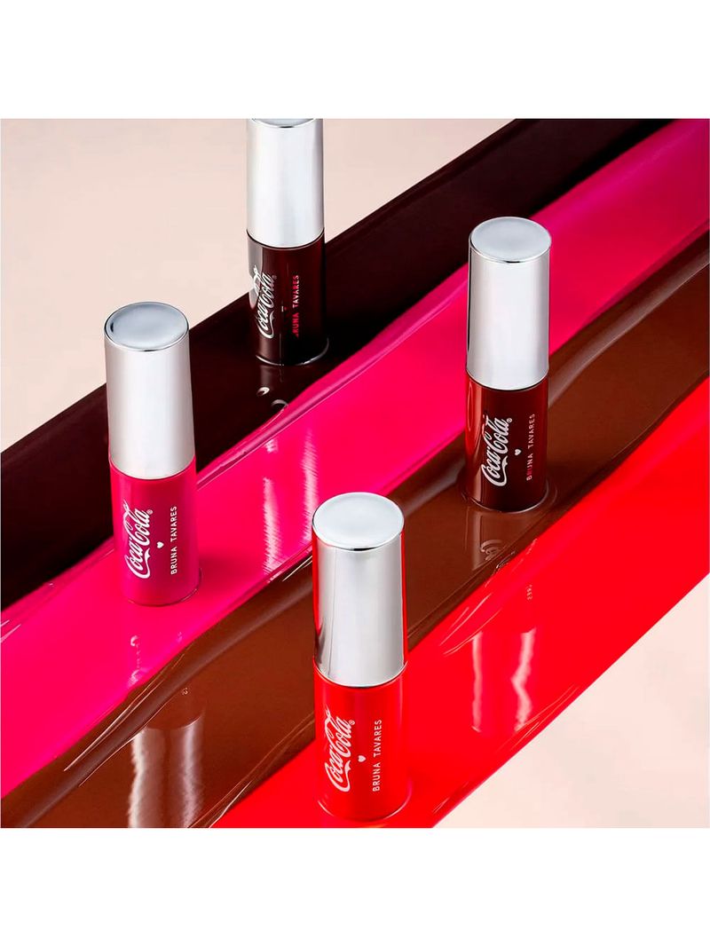 Lip Oil Bruna Tavares Coca-Cola Spicy Marrom Neutro 4,75ml