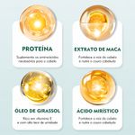 Leave-In Creme Maca Power Protein Hidratante 200ml Karseell