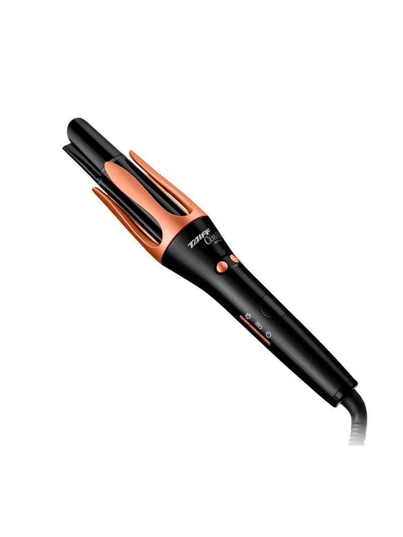 Modelador de Cachos Automático Taiff Curves Turbo Íon 210°C Bivolt Preto e Vermelho
