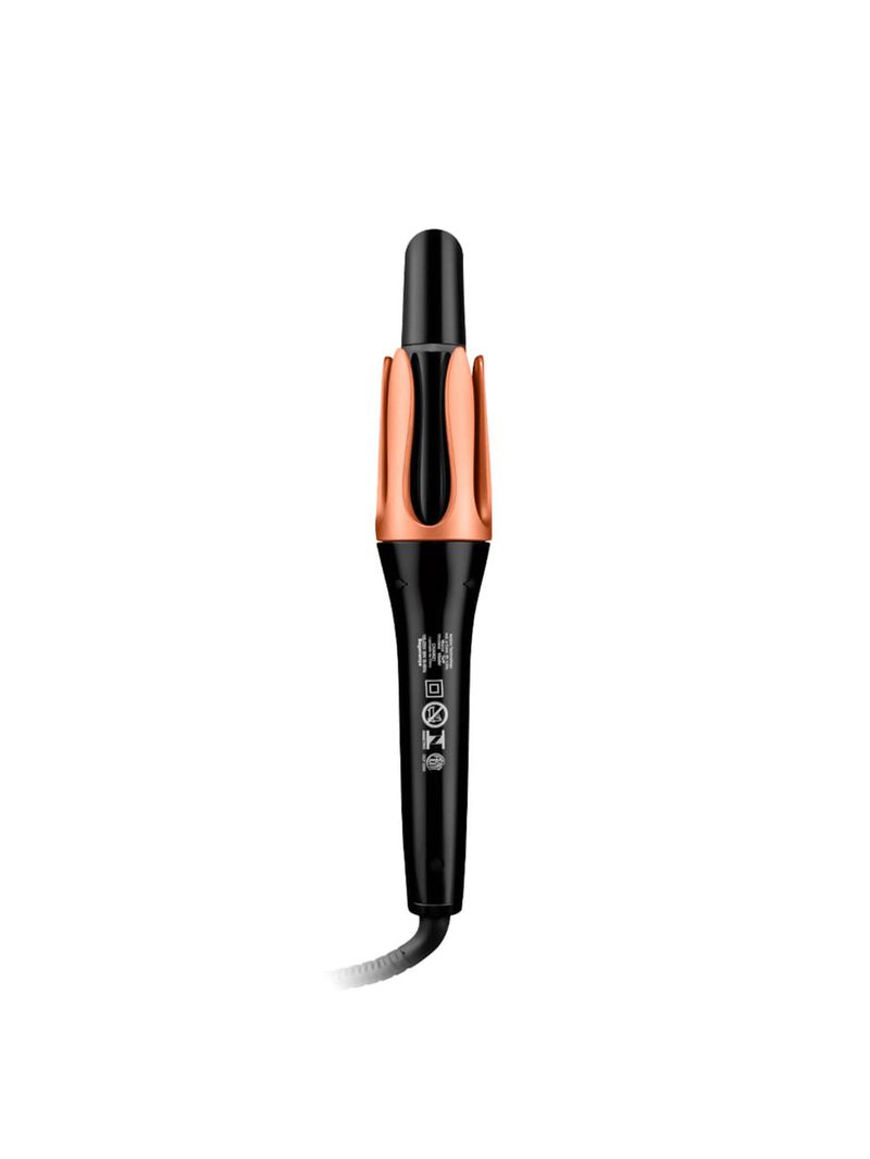 Modelador de Cachos Automático Taiff Curves Turbo Íon 210°C Bivolt Preto e Vermelho