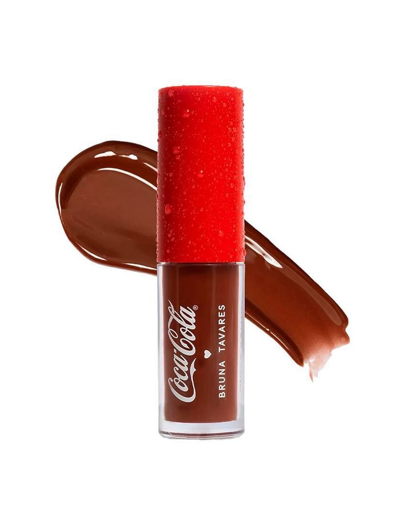 Gloss Labial Sérum Bruna Tavares Coca-Cola Brown Fizz 4,1ml