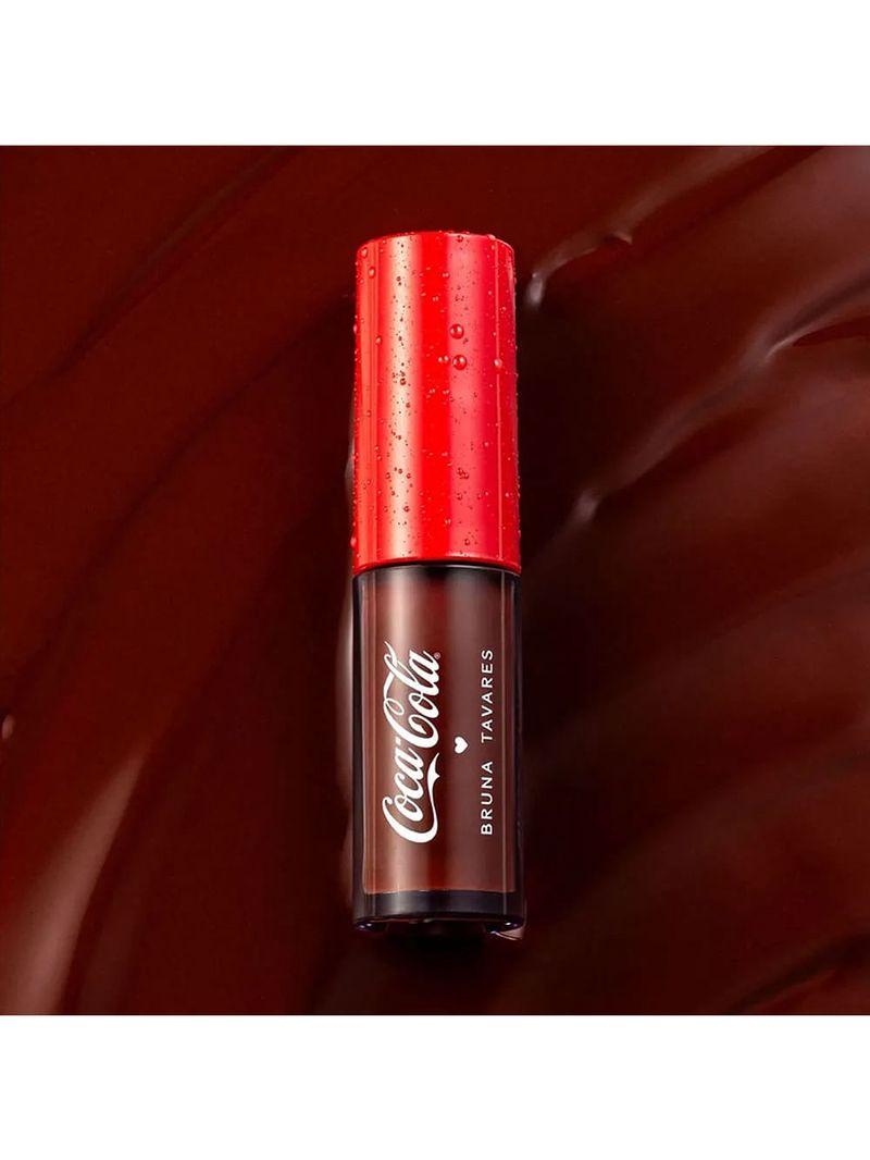 Gloss Labial Sérum Bruna Tavares Coca-Cola Brown Fizz 4,1ml