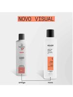 Shampoo Nioxin System 4 Cleanser Cabelos Coloridos Afinamento 300ml