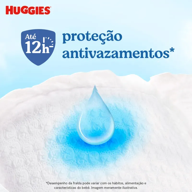 Fralda Huggies Rápida Absorção 28 Unidades M