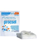 Compressa Cirúrgica de Gaze Hidrófila Estéril Procsel - 7,5x7,5cm - Com 10 gazes