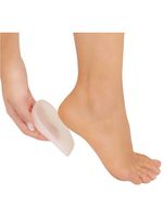Calcanheira Siligel para Esporão de Calcâneo Tam M Par Silicone Ortho Pauher