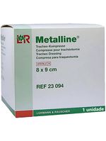 Curativo Metalline Traqueostomia 23094 8X9cm - unidade