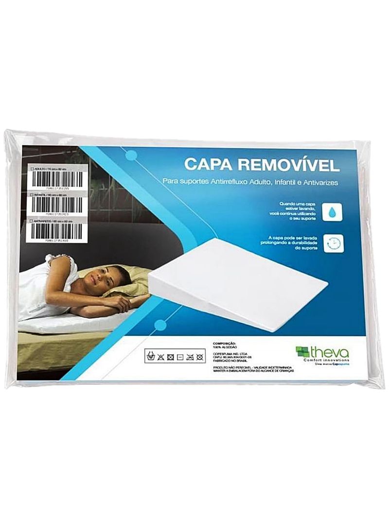 Capa Removível para Suporte Antirrefluxo Adulto Theva - unidade