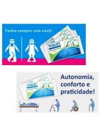 Toalet Descartável Bolsa Coletora Urina e Vômito - Sistema Gel 600ml