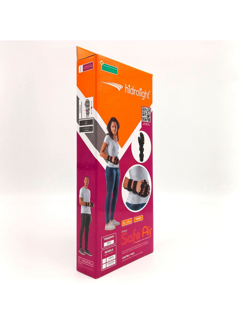 Tala para Punho e Mão Safe Air Hidrolight - Lado Direito