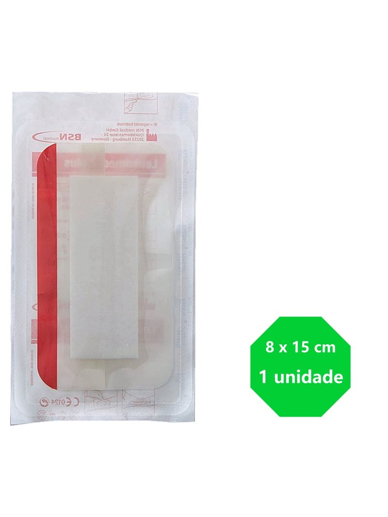 Curativo Filme Transparente Leukomed T Plus 72382-02 8x15cm - unidade