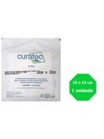 Curativo Curatec Alginato Cálcio Sódio 10x10cm - unidade