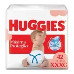 Fralda Huggies Máxima Proteção 42 Unidades XXXG