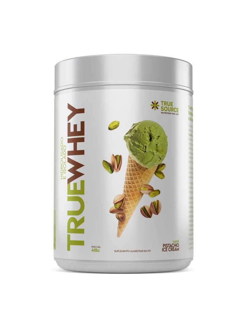 Whey Protein Pistachio Ice Cream 418g True Source