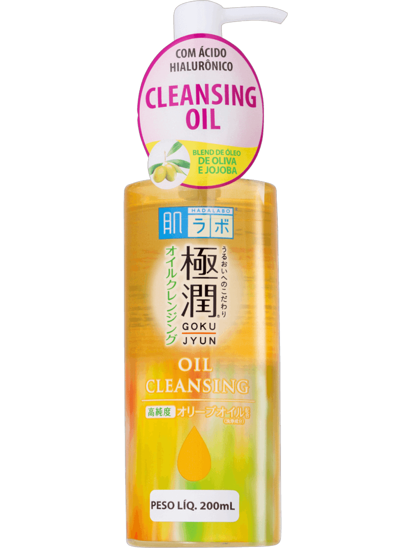 Hada Labo Gokujyun Oil Cleansing - Óleo de Limpeza Facial 200ml