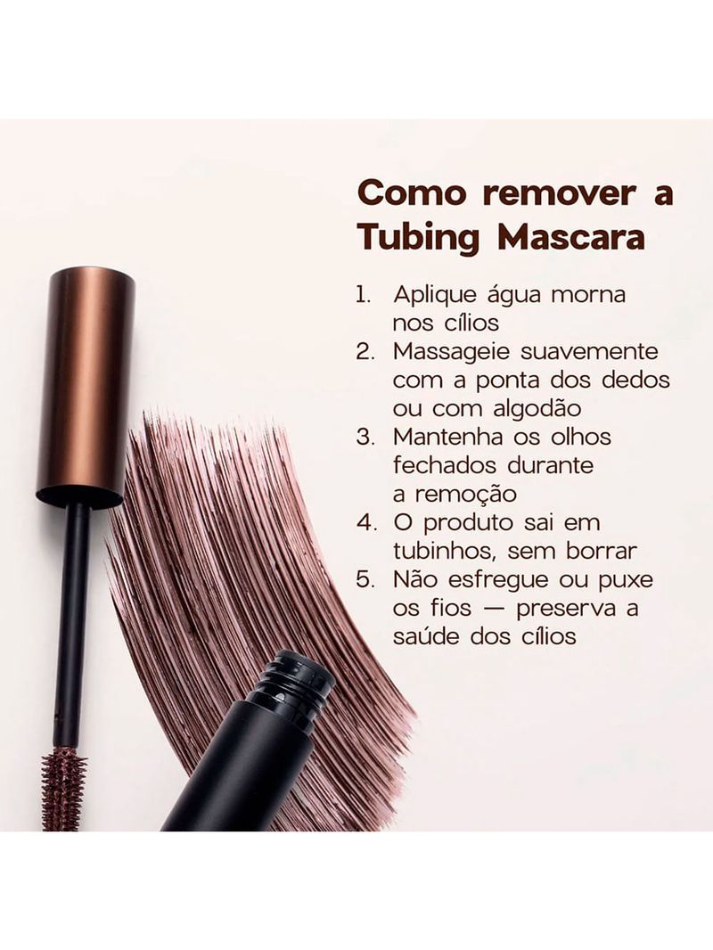 Océane Tubing Mascara Edition Brown - Máscara Para Cílios 6g