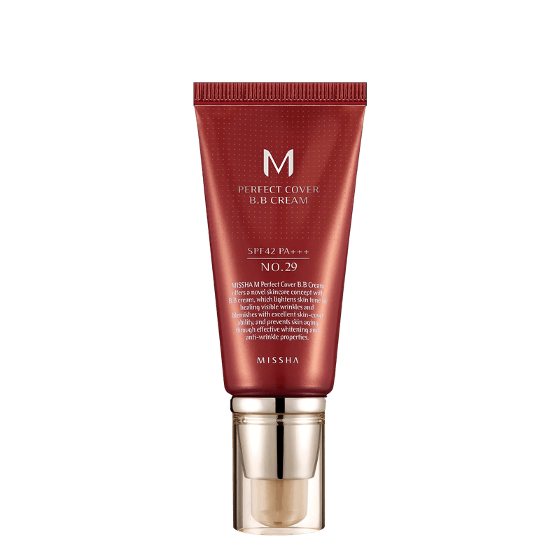 Missha 29 Caramel Beige Cover BB Cream - Base Liquida 50ml