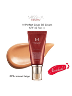 Missha 29 Caramel Beige Cover BB Cream - Base Liquida 50ml