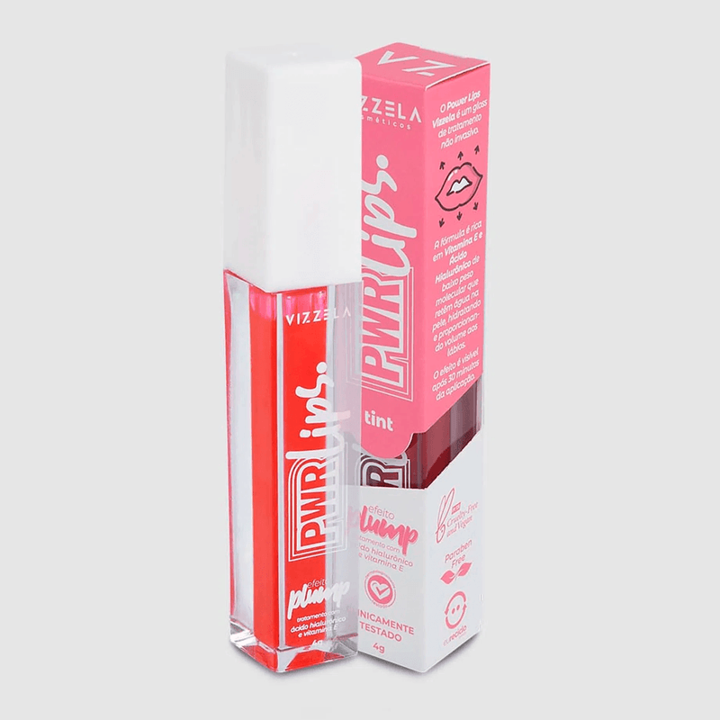 Vizzela Power Lips Tint - Gloss Labial 4g