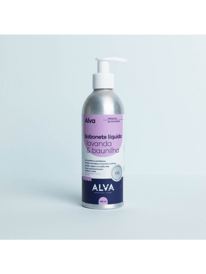 Alva Personal Care Lavanda & Baunilha -Sabonete Líquido 250ml