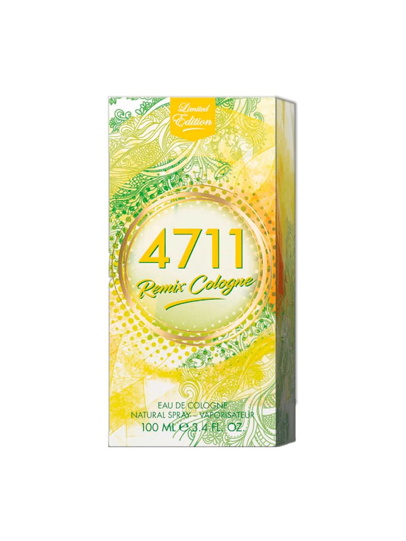 Perfume Unissex 4711 Remix Lemon Eau de Cologne 100ml Cítrico Aromático