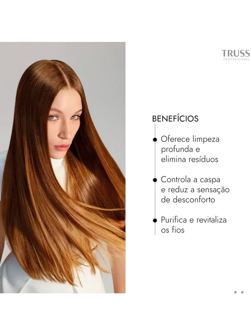 Shampoo Truss Equilibrium Scalp RPK Raiz Oleosa e Pontas Secas 1000ml
