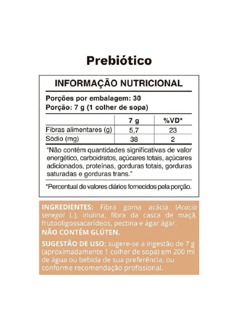 Prebiótico Ocean Drop 210g