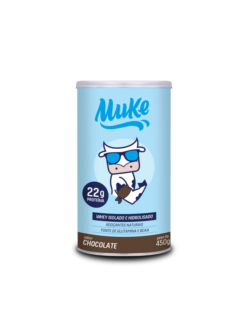 Pote de Proteína Muke Chocolate 450g - Mais Mu