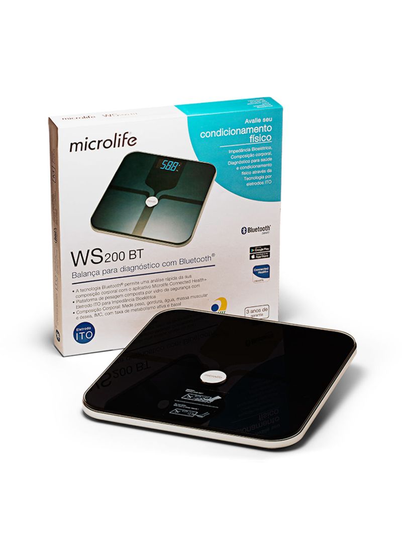 Balança de BioImpedância com Bluetooth WS200 Microlife