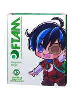 Protetor Ocular Oftam Bege Tam P 20 unidades