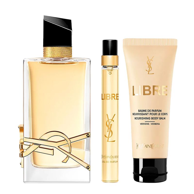 Kit Yves Saint Laurent Libre Feminino - Edp 90ml + 10ml + Bl 50ml