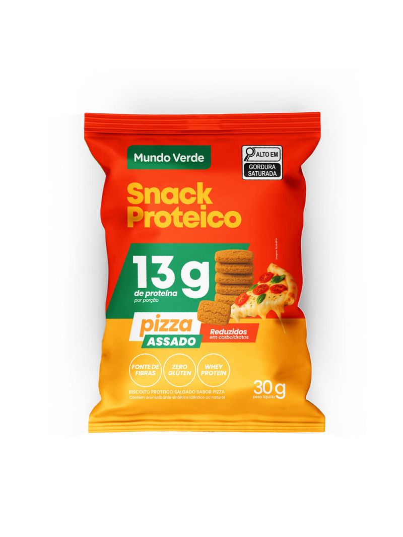 Snack Proteico Pizza Mundo Verde 30g