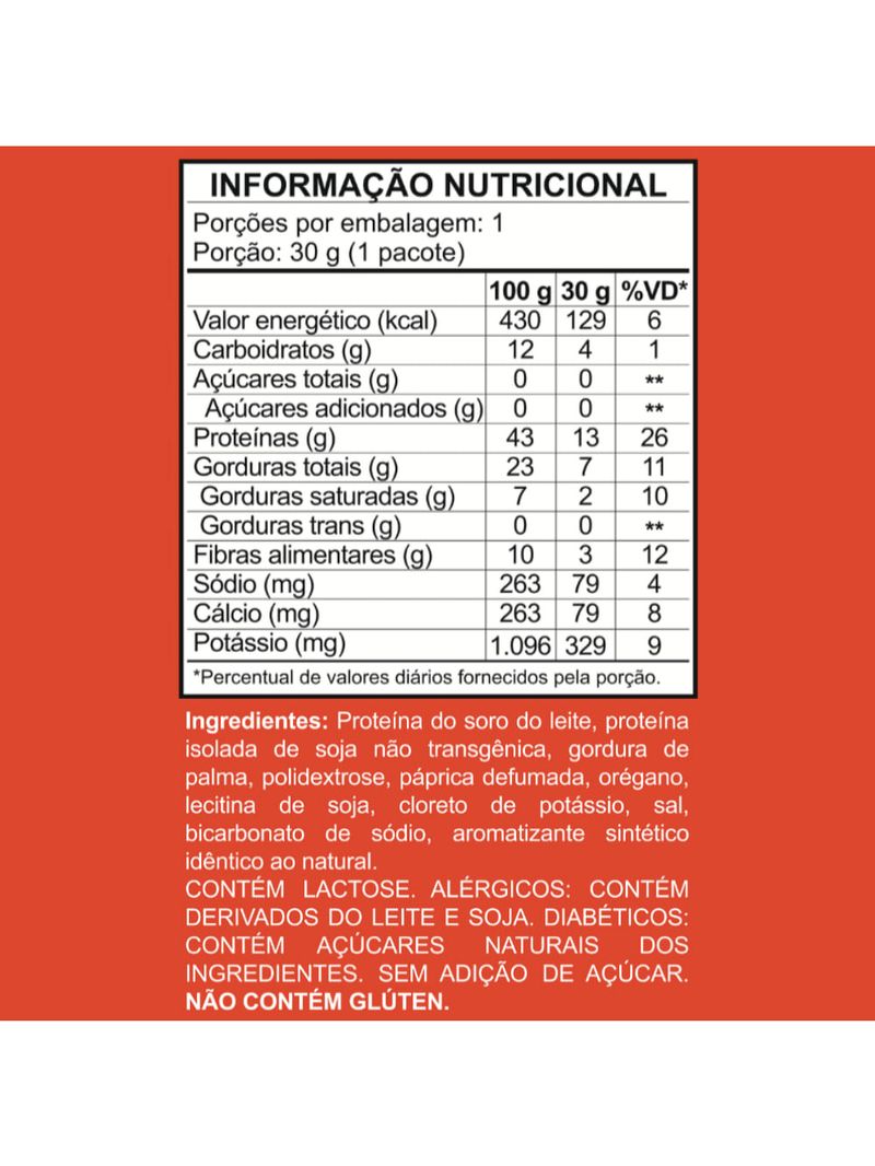 Snack Proteico Pizza Mundo Verde 30g