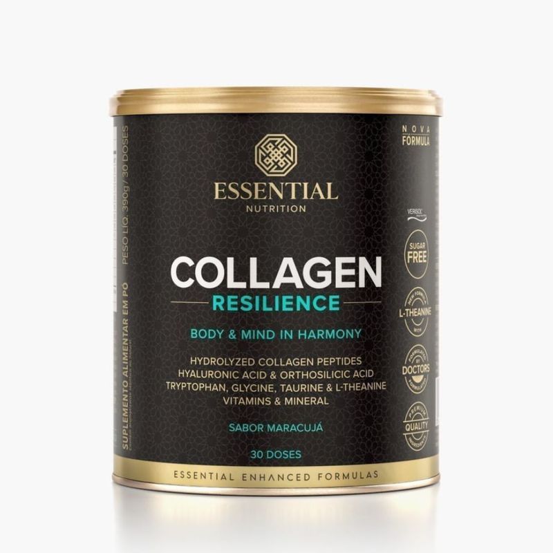 Colágeno Verisol Collagen Resilience Maracujá 390g Essential Nutrition