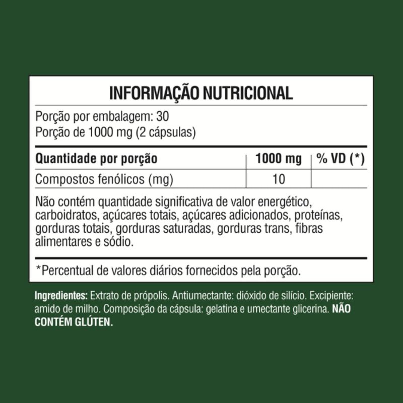 Própolis Verde Mundo Verde 60caps
