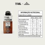 Shake Protein Chocolate 250ml Vegano 18g Proteína Plant Power