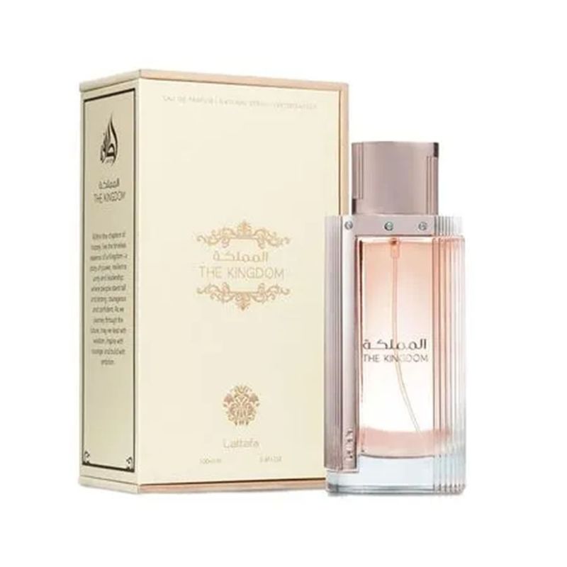 Perfume Feminino Kingdom Women Lattafa Eau De Parfum 100ml Floral Frutado Gourmand